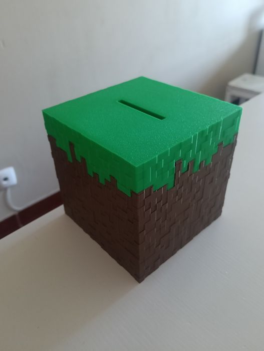 Mealheiro bloco de terra Minecraft
