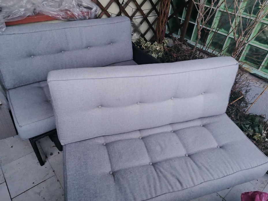 Kanapa modułowa ogrodowa 5el.