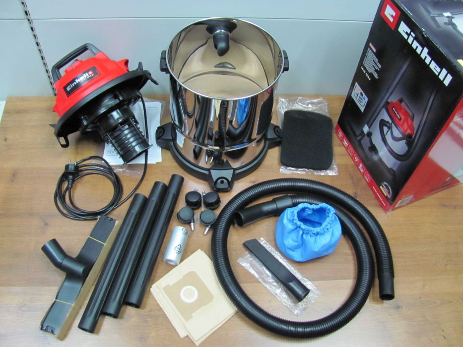 Пилосос будівельний Einhell TC-VC 1820 S; Einhell TC-VC 1815 S та Einhell TC-VC 1812 S промислові порохотяги пилосмоки привезено з Німеччини