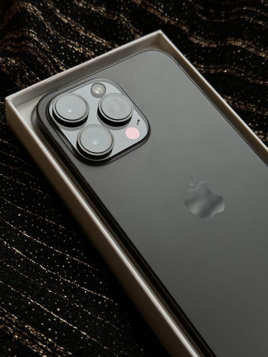 iPhone 14 pro max space black 128gb