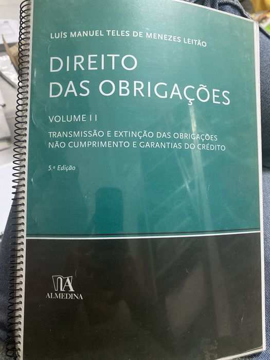 Livro impresso / Direito das Obrigações - Gratuito