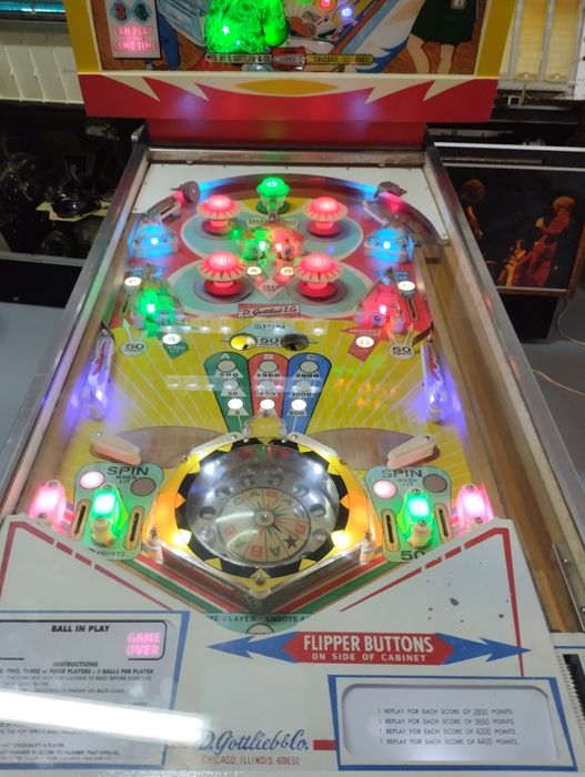 Máquina flipper electromecânica