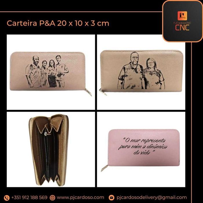 Carteiras Personalizadas Imagem / Texto