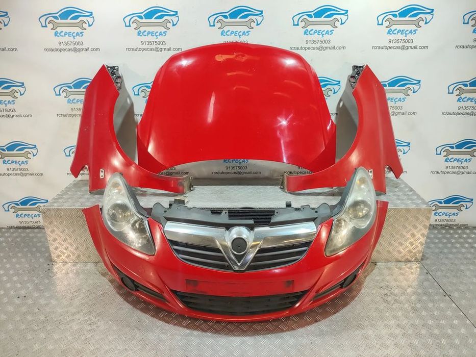 FRENTE COMPLETA OPEL CORSA D S07 CAPOT PARACHOQUES GUARDA-LAMAS
