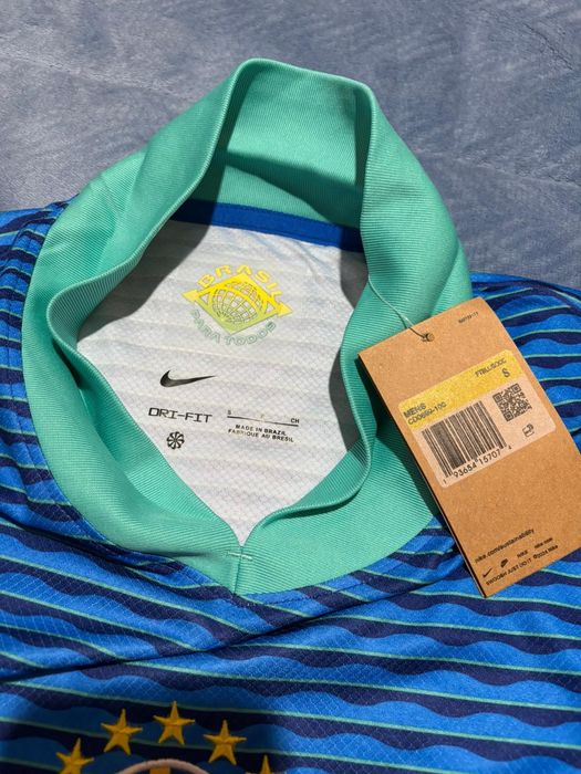 Camisola do Brasil azul tamanho M