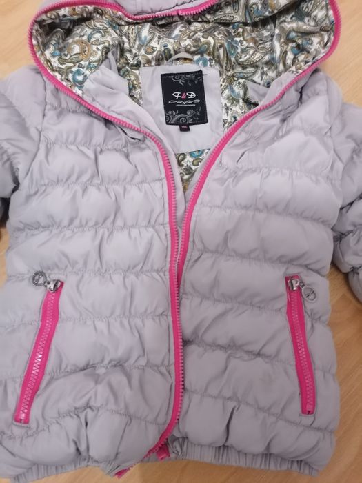 Kurtka ciepła dziewczynka