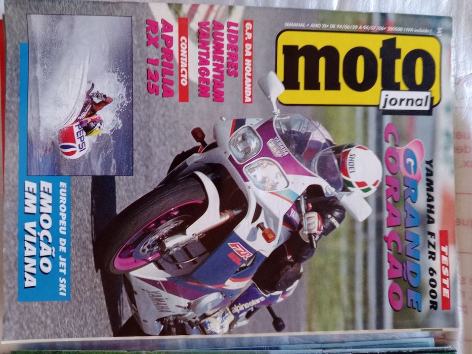 Mega Lote Revistas Moto Jornal