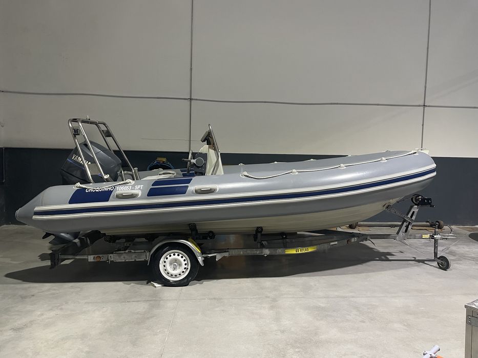 Semi rigido Searibs/Barcoeste 540 Open + Yamaha F80 muito bom estado