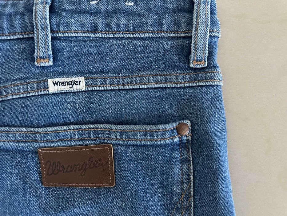 Wrangler Wild West 42/30 XXXL Spodnie Piękne