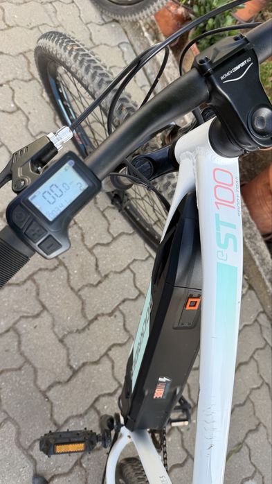 Bicicleta electica BTT mulher