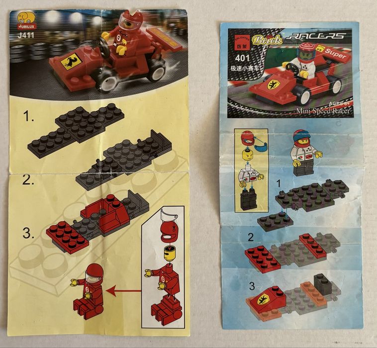 Конструктори Brick 401, 1226, 1227, Jubilux J411 аналоги Lego