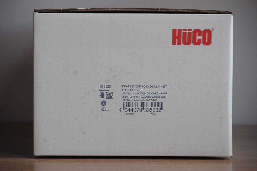 Pompa paliwowa Nissan nowa, benzyna, HUECO 133523 Note Juke Micra.