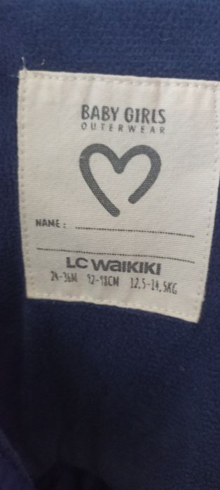 Дитячий зимовий комбінезон 2-3 роки