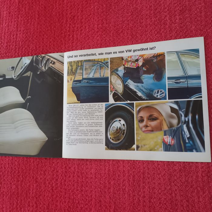 Prospekt  VW 411