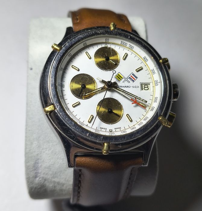 Unikat! Eberhard & Co. Grande Croisière – Vintage Chronograf na legendarnej Lemanii 5100
