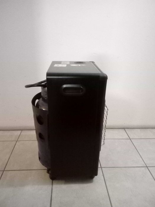 Aquecedor a gaz com botija