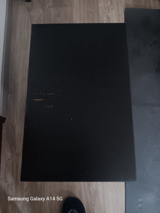 Par de mesa de cabeceira preta