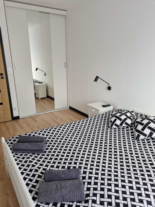 Wynajem dobowy Komfortowy  apartament dla 4 osób + miejsce parkingowe
