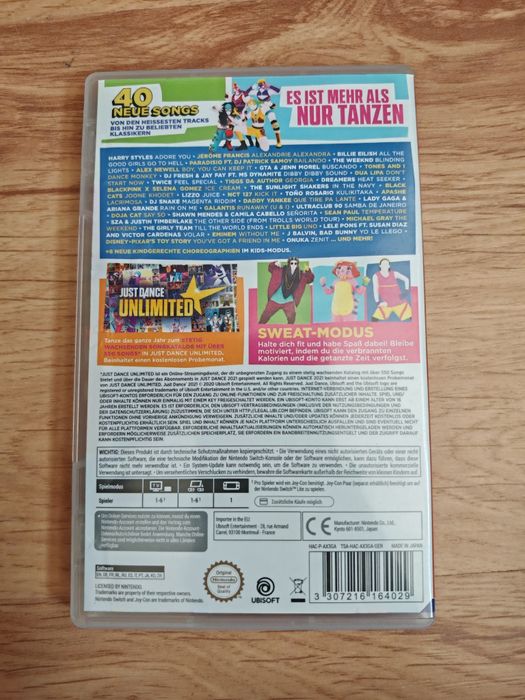 Just dance 2021 Nintendo Switch