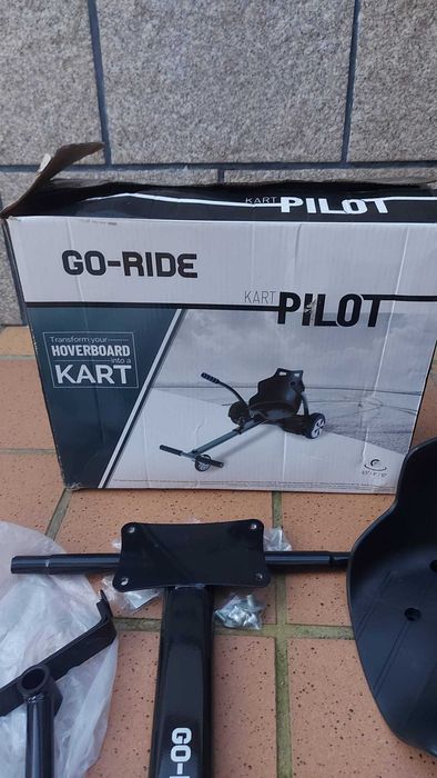 Go-Ride Pilot Kart para Hoverboard - Impecável