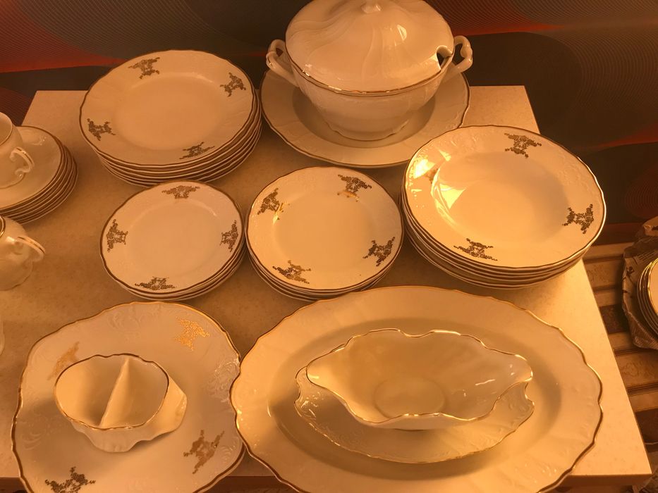 Сервіз столовий та чайно-кавовий "слоновка" BERNADOTTE поштучно