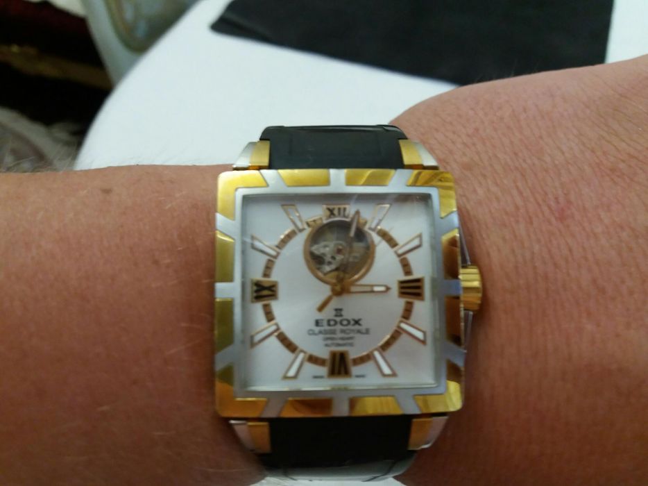Edox часы мужские classe royale
