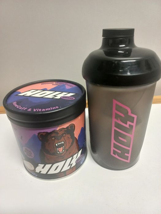 Holy Blueberry Bear + shaker z logo holy