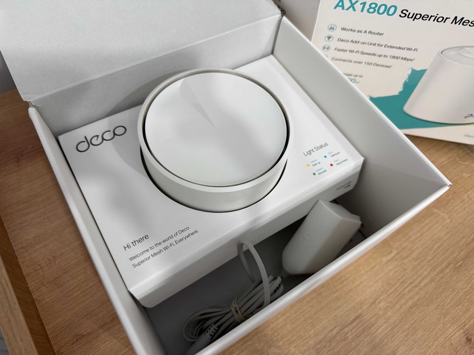 Router TP-LINK Deco X20 (AX1800) 2.4 / 5 GHz (DualBand), Wi-Fi Mesh
