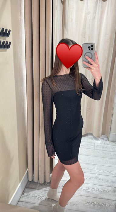 Сяюча міні-сукня