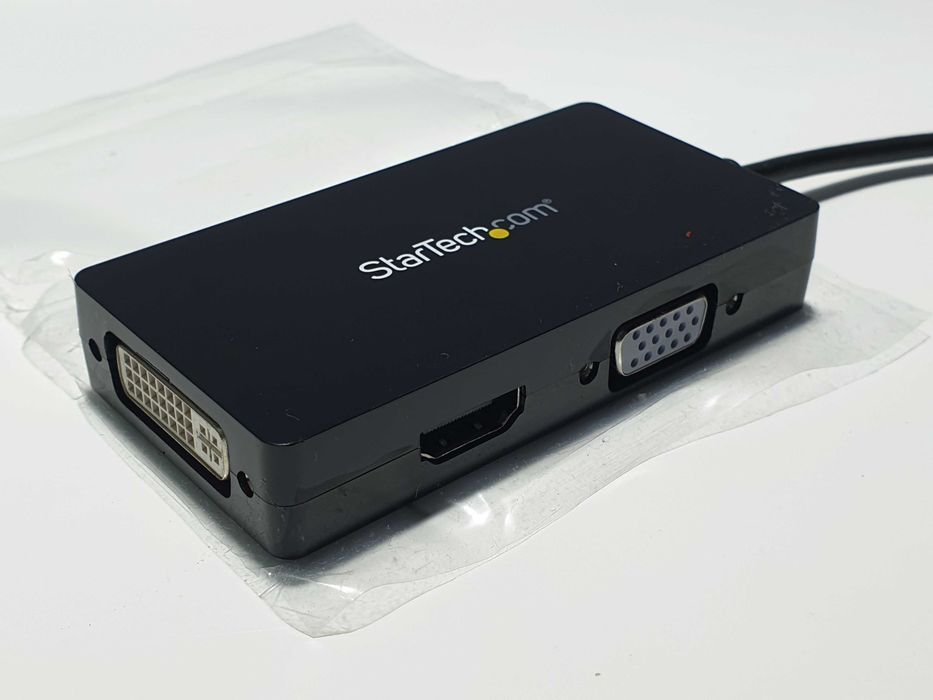 адаптер  USB TYPE C to HDMI VGA DVI 4K 30Hz Startech cdpvgdvhdbp