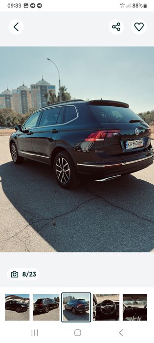 ІДЕАЛЬНИЙ СТАН АВТО Volkswagen Tiguan 2021,2.0лTSI