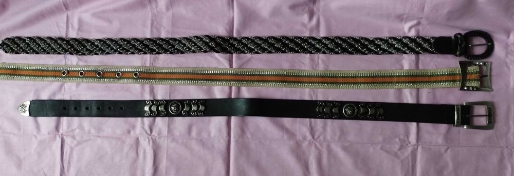 Пояса, ремни женские,кожа, искусственная кожа и тканевый б у