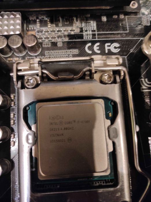 Zestaw płyta główna, procesor i7 4790k, ddr3, riser