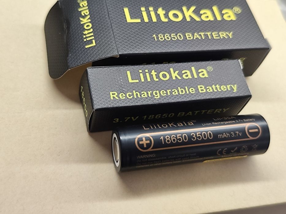 Аккумулятор 18650 LiitoKala  3500mAh