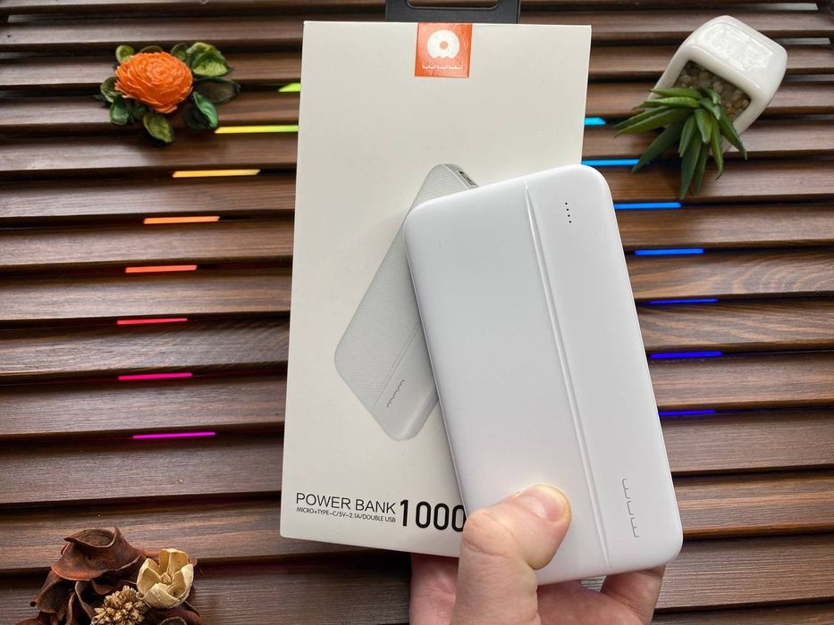 Power Bank 1000mAh Оригинал от дочерней фирмы Xiomi +быстрая зарядка