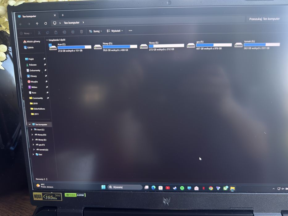 Laptop gamingowy oraz do pracy Acer predator