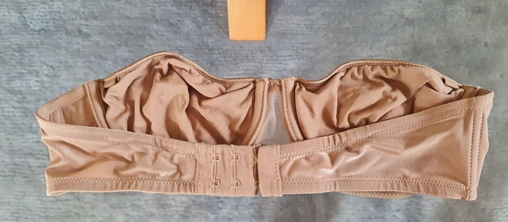 Beżowy komplet bielizny Rosy