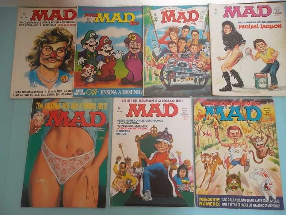 44 Revistas MAD - EDITORA RECORD