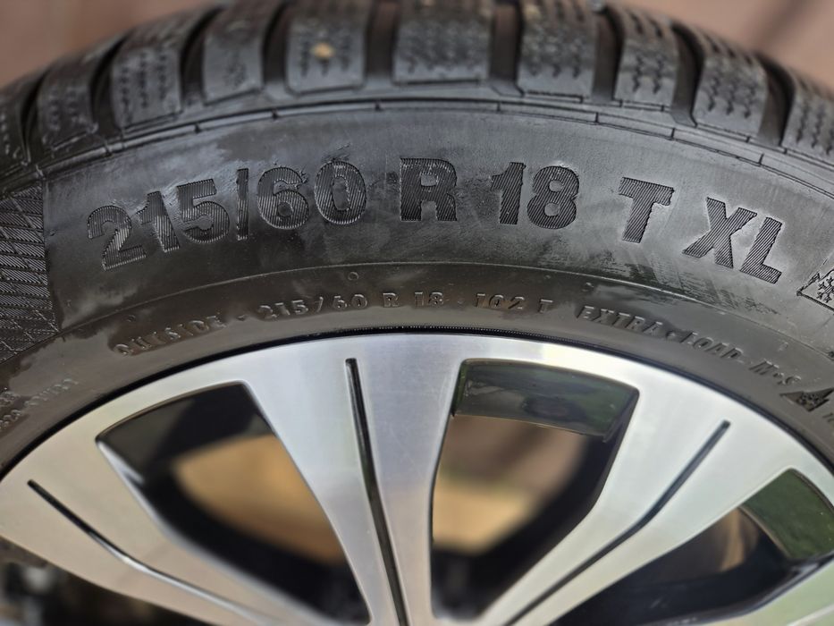 Kola  18 " z oponami zimowymi mercedes GLA ,GLK,VITO I INNE