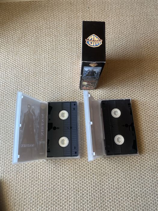 VHS Star Wars ,Matrix e Harrisson Ford
