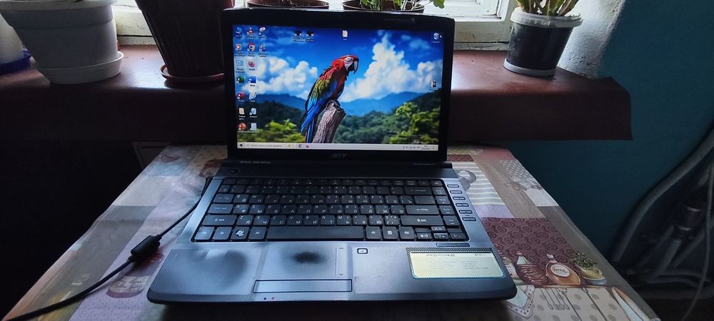 Ноутбук ASPIRE 4740G,  в доброму та робочому стані 100%, з блоком живлення.