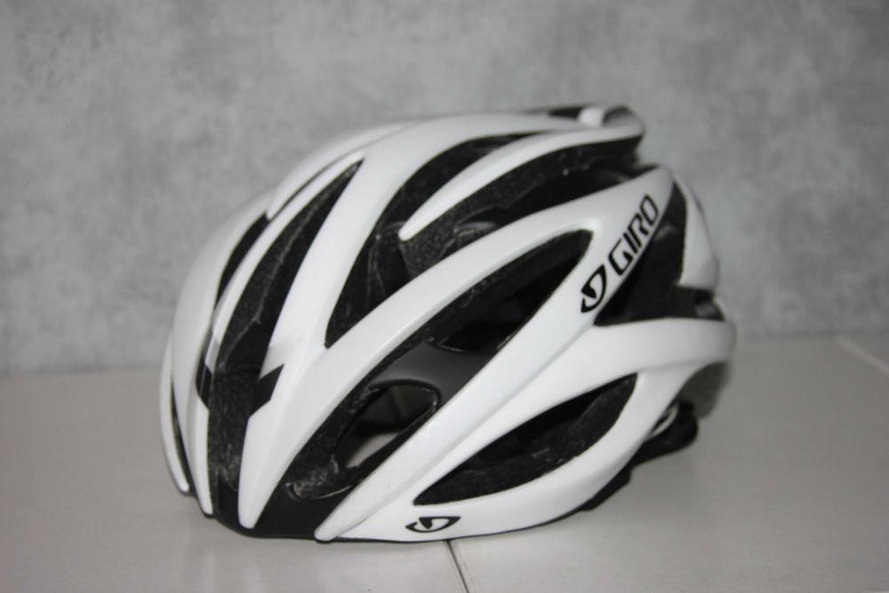 GIRO ATMOS II biały kask rowerowy 59-63cm 270g