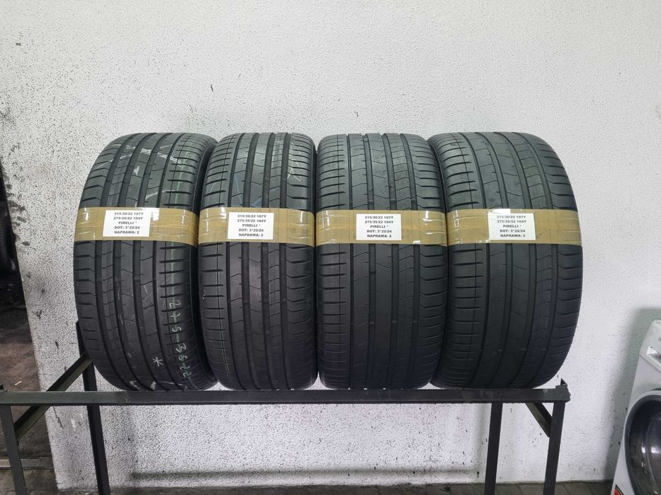 275/35/22 104Y 315/30/22 107Y Pirelli P Zero * PZ4 KOMPLET MONTAŻ