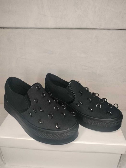 Czarne półbuty damskie model Jenny Fairy WS5699-05