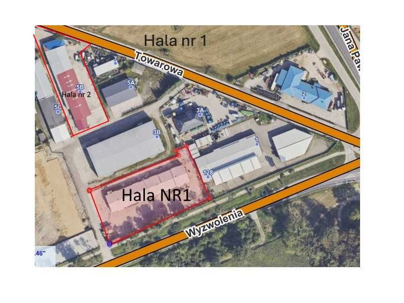 Hala magazynowo-produkcyjny / Hala o wielkości 800m² na sprzedaż