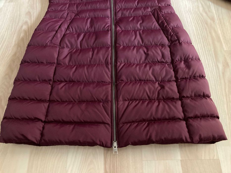 Tommy Hilfiger Płaszcz zimowy puchowy DW0DW00511 Bordowy M damski