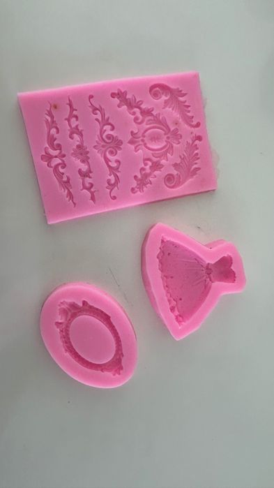 Formas para modelagem em gel