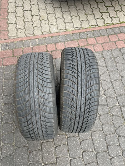 Opony zimowe 215/55/17 bridgestone homolgacja audi