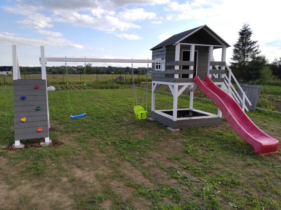 Plac zabaw domek kompletny
