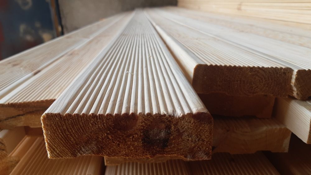 Терасна дошка 110×35×4м, виробництво террасная доска